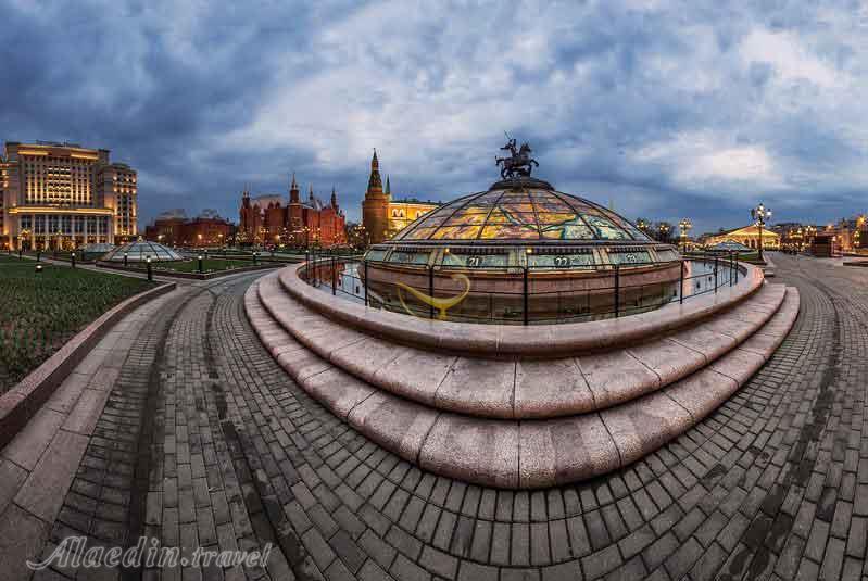 میدان مانژ (اسب سوار) مسکو روسیه | علاءالدین تراول