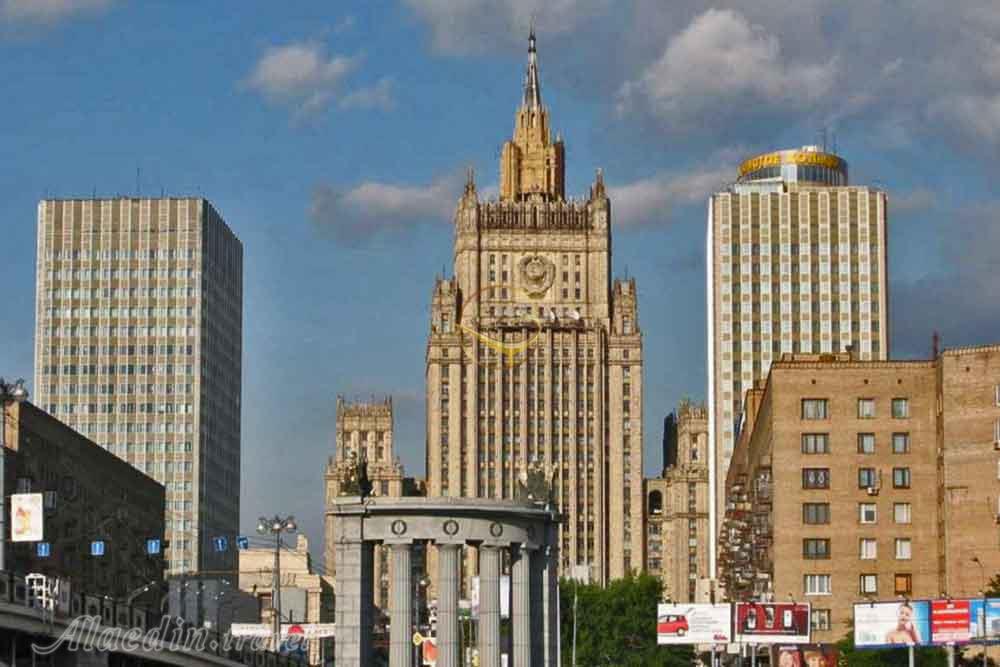 ساختمان وزارت امور خارجه (هفت خواهران) مسکو روسیه | علاءالدین تراول