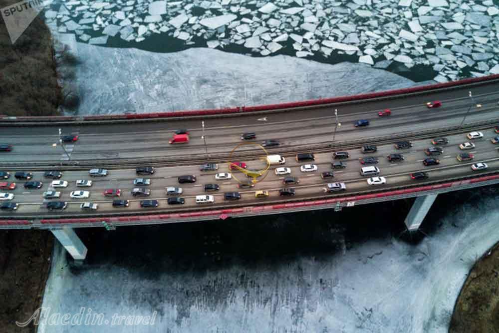 رود مسکوآ مسکو روسیه | علاءالدین تراول