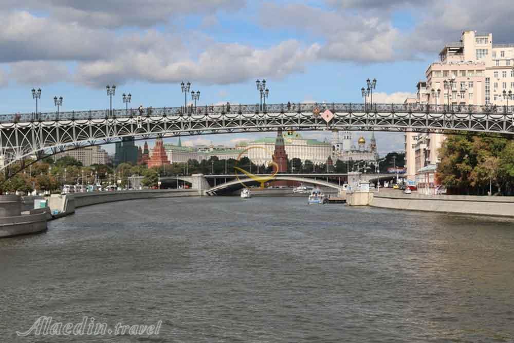 رود مسکوآ مسکو روسیه | علاءالدین تراول