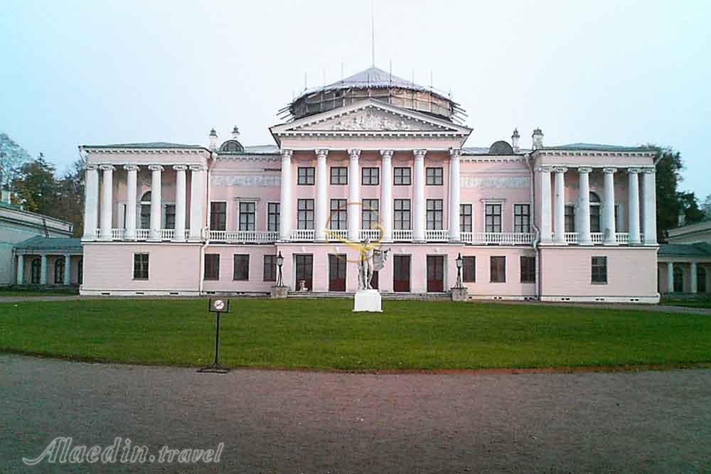 کاخ اوستانکینو مسکو روسیه | علاءالدین تراول