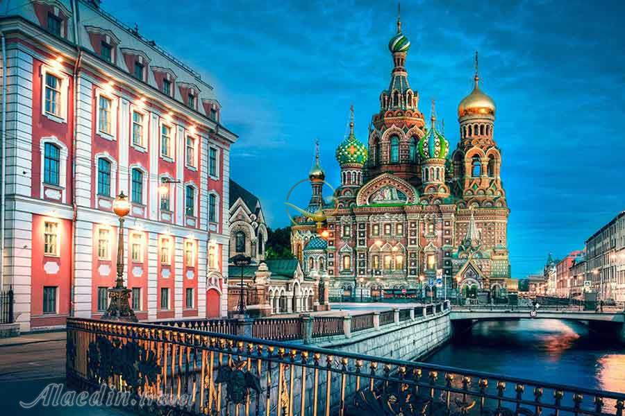 کلیسای سنت باسیل مسکو روسیه | علاءالدین تراول