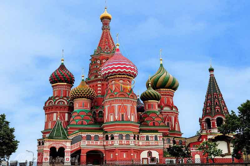 کلیسای سنت باسیل مسکو روسیه | علاءالدین تراول