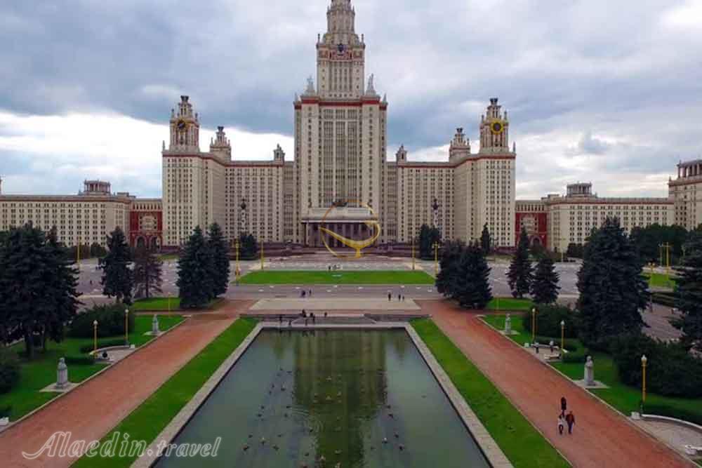 تپه وارابیف (تپه گنجشک ها) مسکو روسیه | علاءالدین تراول