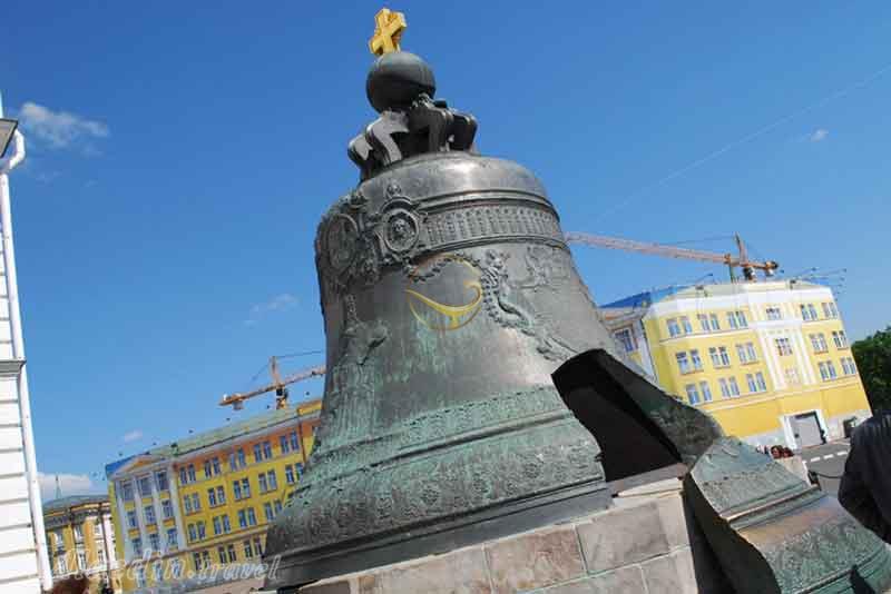 شاه توپ و شاه زنگ در مجموعه کرملین مسکو روسیه