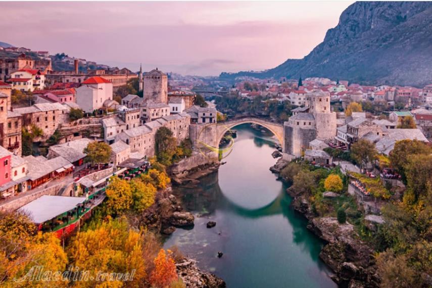 پل استاری موست در موستار - بوسنی و هرزگوین
