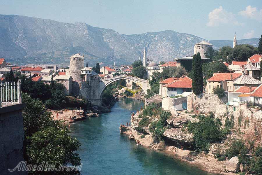 پل موستار در بوسنی و هرزگوین | علاءالدین تراول