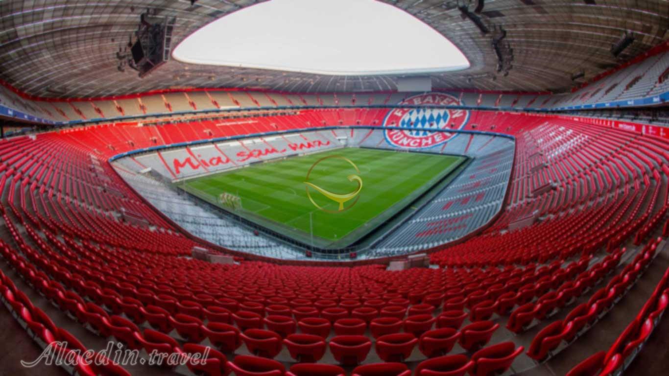 استادیوم آلیانز آرنا در مونیخ - آلمان | علاءالدین تراول