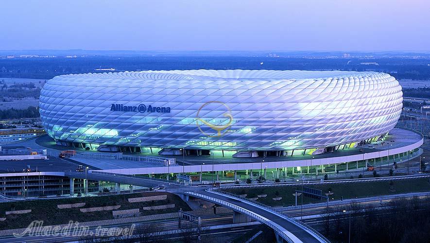 استادیوم آلیانز آرنا در مونیخ - آلمان | علاءالدین تراول