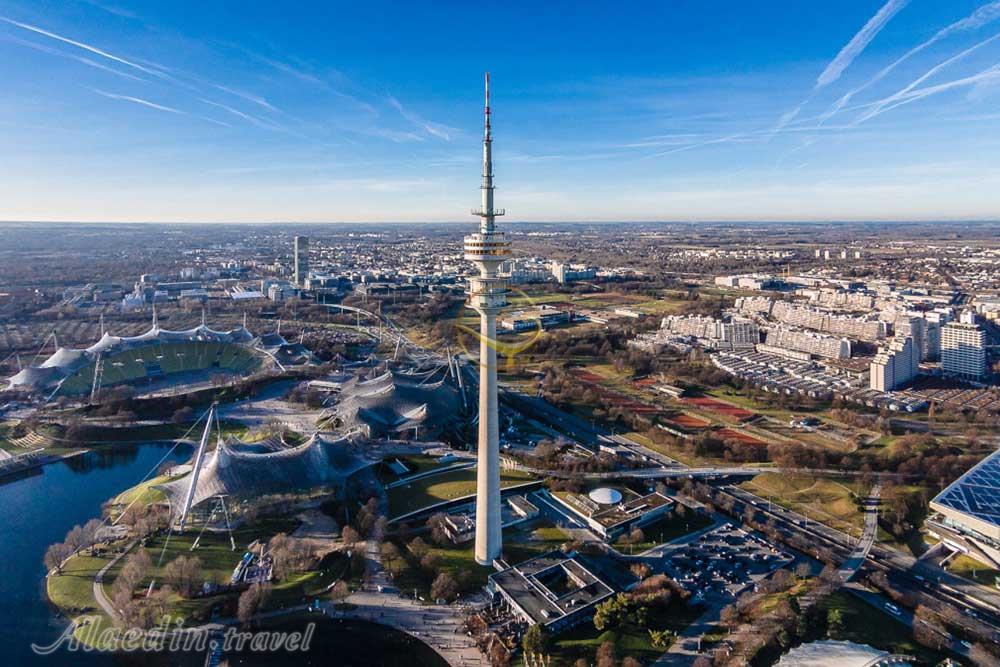 پارک المپیک در مونیخ - آلمان | علاءالدین تراول