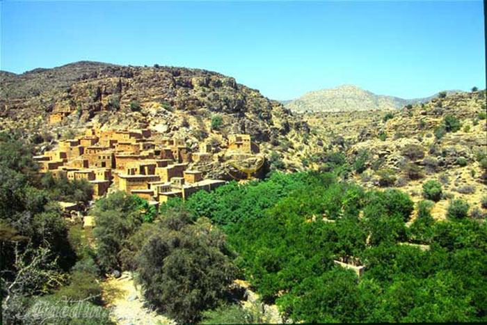 کوه اخضر (کوهستان سبز) مسقط - عمان