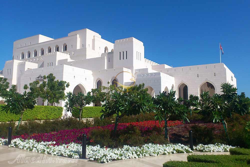 خانه اپرای مسقط در عمان | علاءالدین تراول