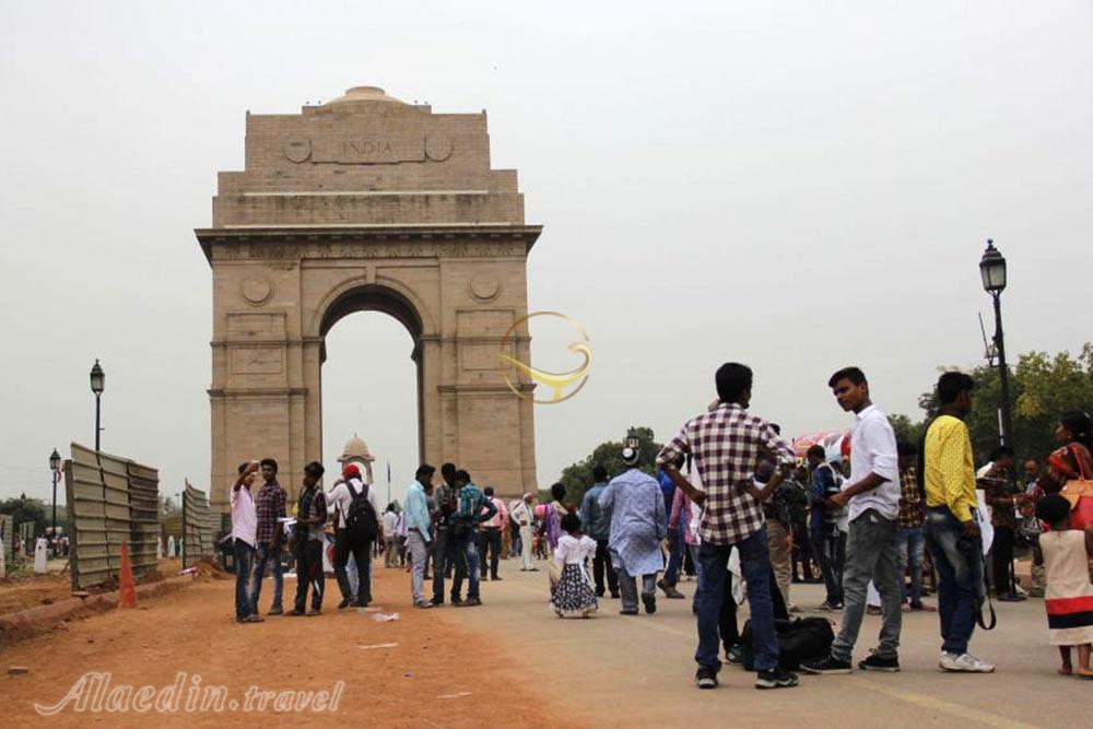 دروازه هند در دهلی نو - هند | علاءالدین تراول