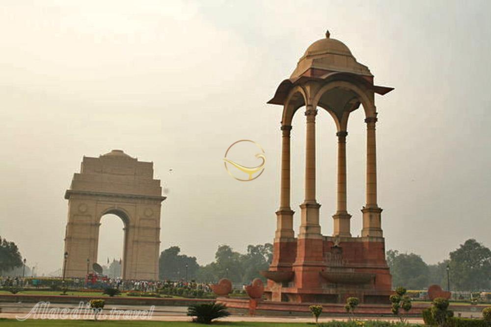 دروازه هند در دهلی نو - هند | علاءالدین تراول