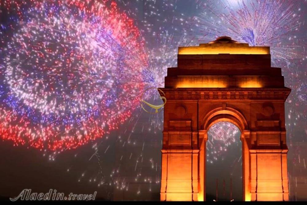 دروازه هند در دهلی نو - هند | علاءالدین تراول