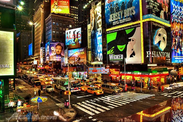 خیابان برادوی نیویورک | علاءالدین تراول