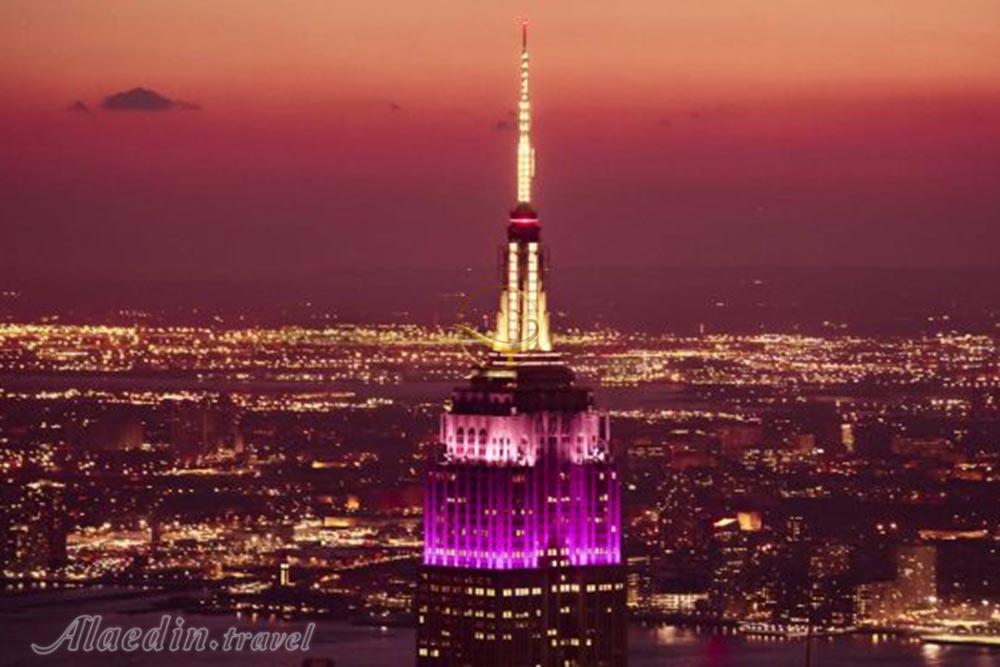 ساختمان امپایر استیت نیویورک - آمریکا | علاءالدین تراول