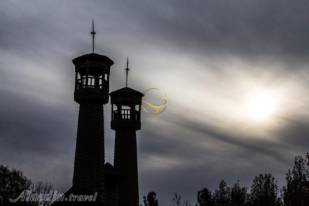 مسجد چوبی نیشابور | علاءالدین تراول