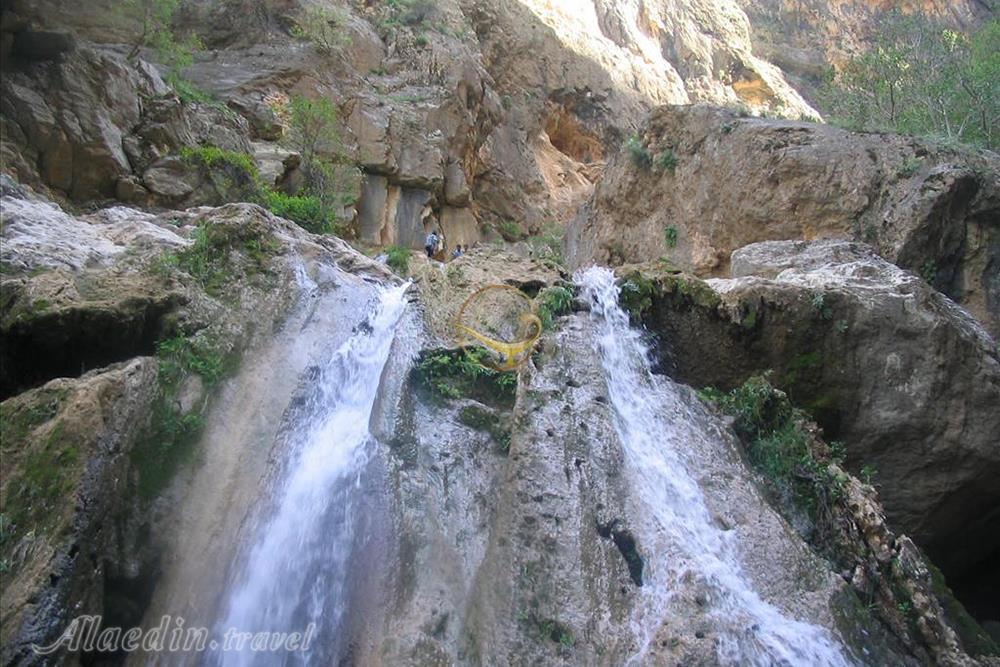 آبشار تنگسا نورآباد | علاءالدین تراول