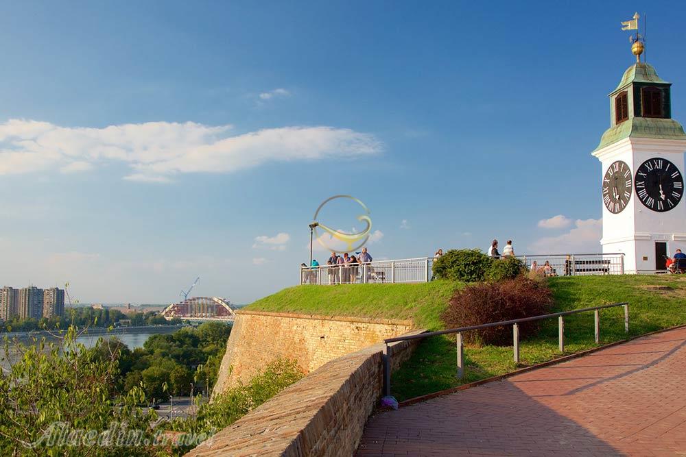 برج ساعت پترووارادین در نووی ساد - صربستان | علاءالدین تراول