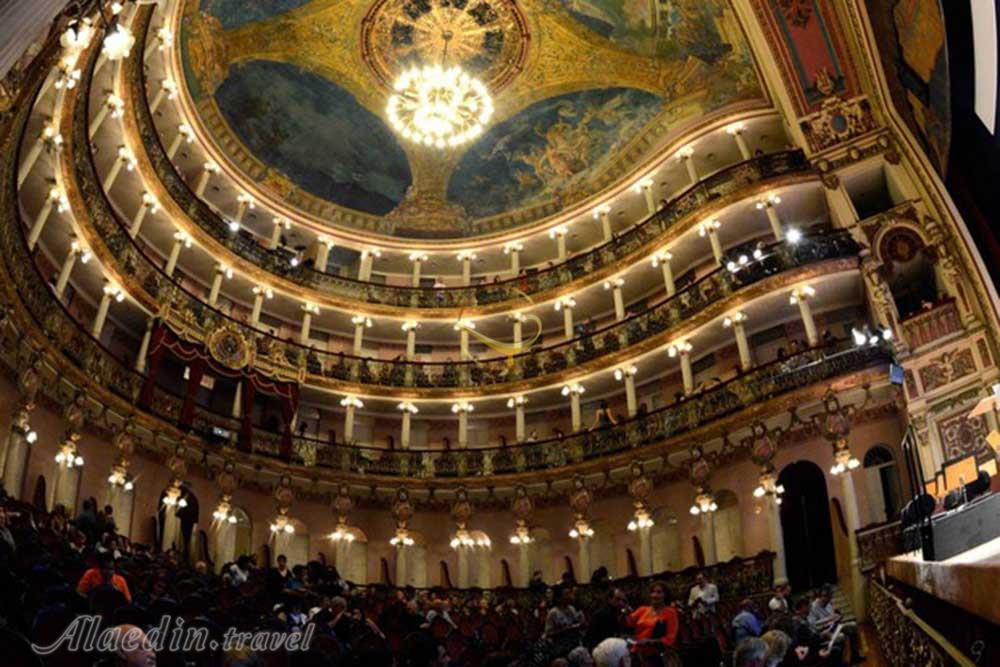 سالن ملی اپرا و باله اودسا - اوکراین | علاءالدین تراول