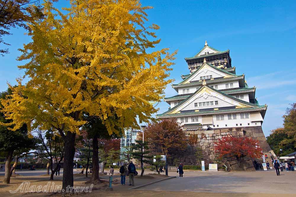 قلعه اوساکا - ژاپن | علاءالدین تراول