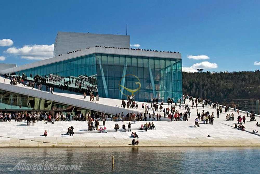 خانه اپرا اسلو | علاءالدین تراول