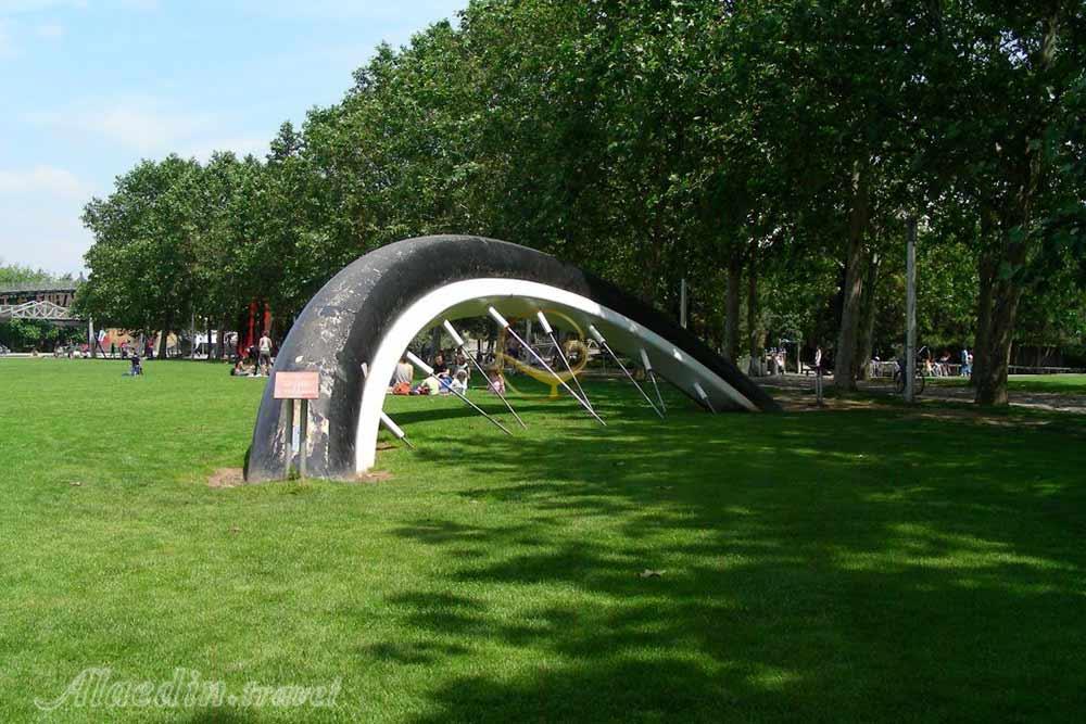 پارک دولاویلت پاریس در فرانسه | علاءالدین تراول