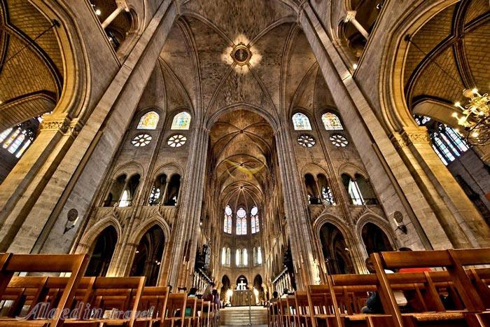 کلیسای نوتردام در پاریس - فرانسه