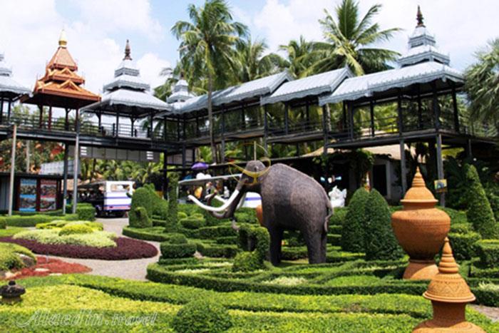 باغ استوایی نانگ نوچ در پاتایا - تایلند