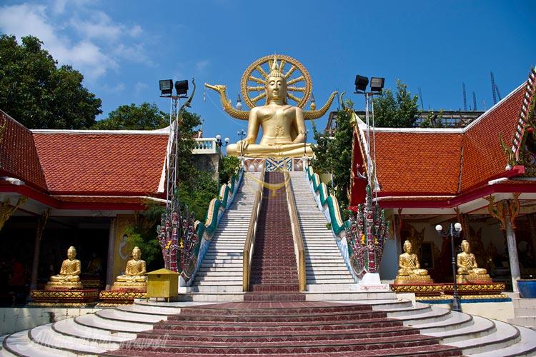 معبد وات فرا یایی در پاتایا - تایلند