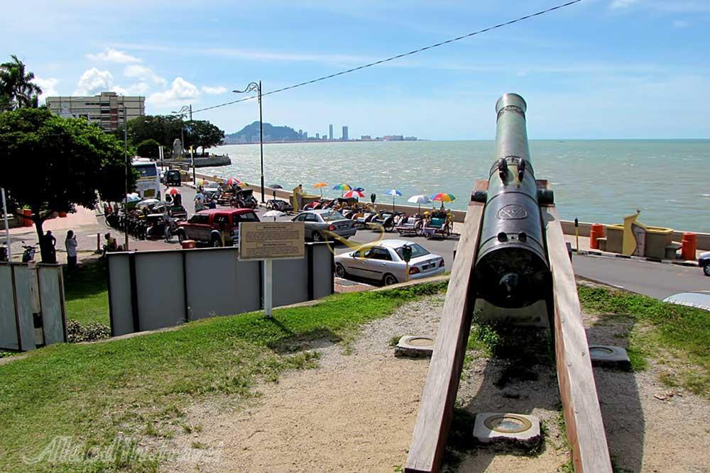 قلعه کورنوالیس در پنانگ | علاءالدین تراول