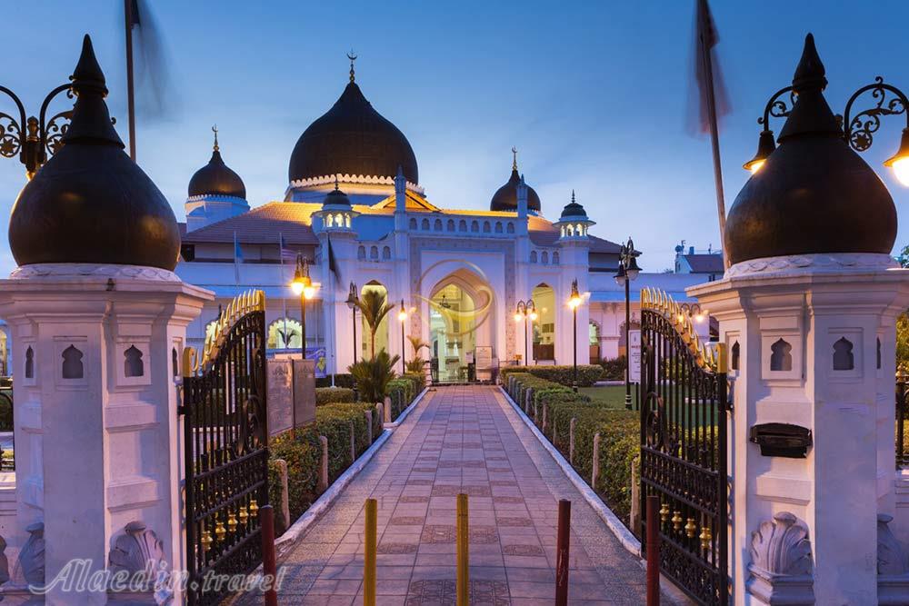 مسجد کاپیتان کلینگ در پنانگ | علاءالدین تراول