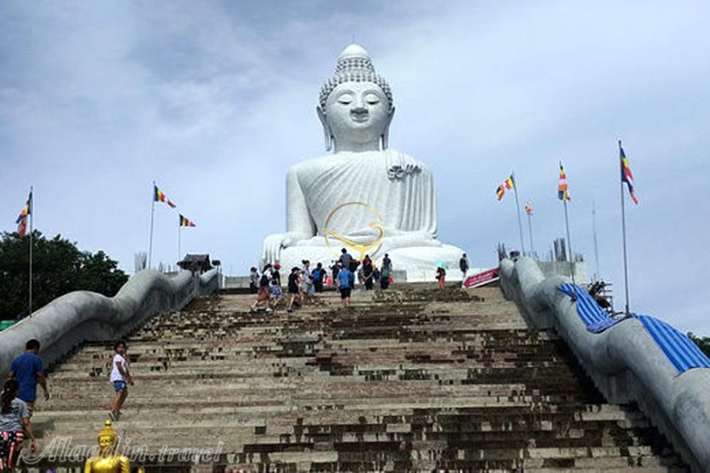 مجسمه بزرگ بودا در پوکت - تایلند | علاءالدین تراول