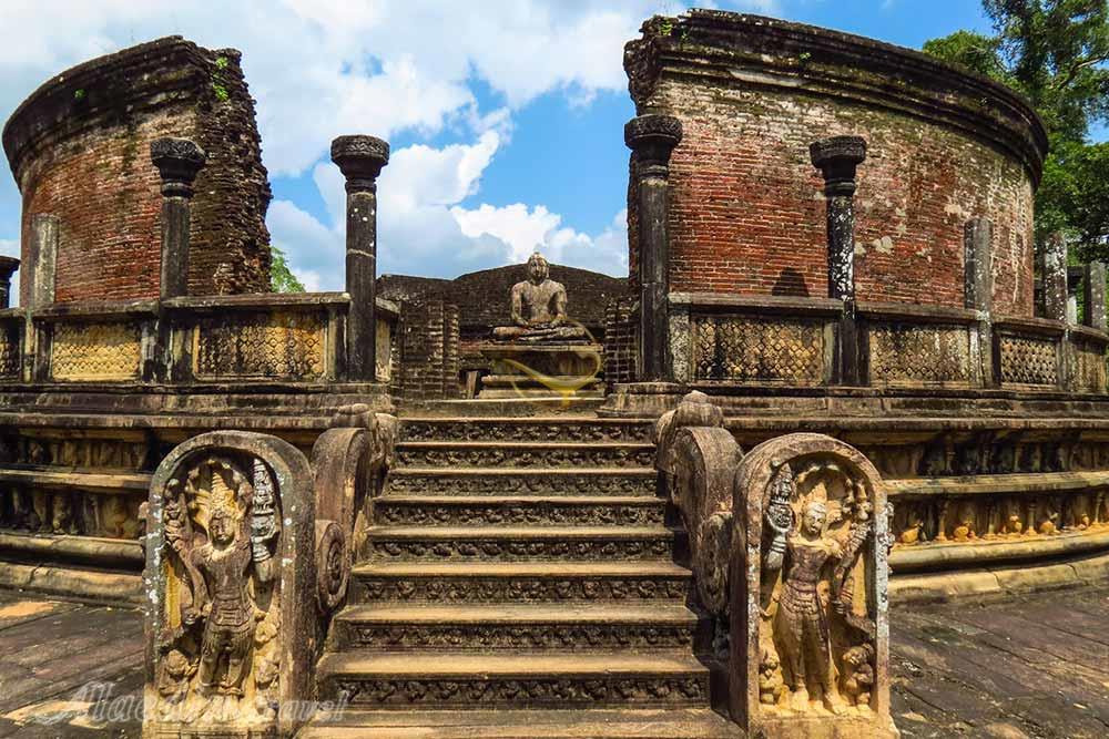 خرابه های باستانی پولونارووا - سری لانکا | علاءالدین تراول