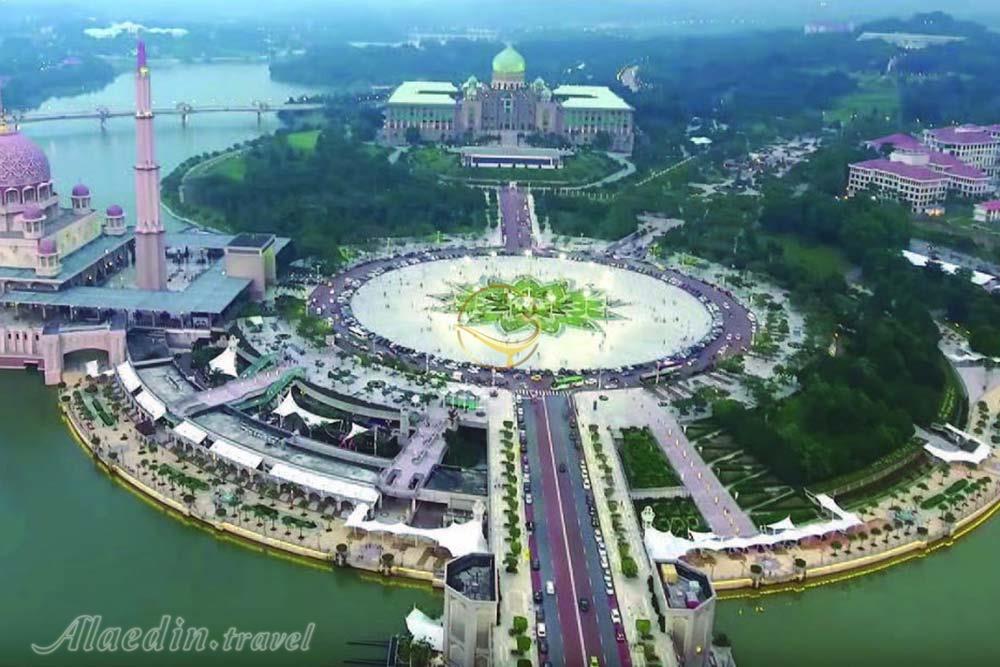 مسجد پوترا در پوتراجایا - مالزی | علاءالدین تراول