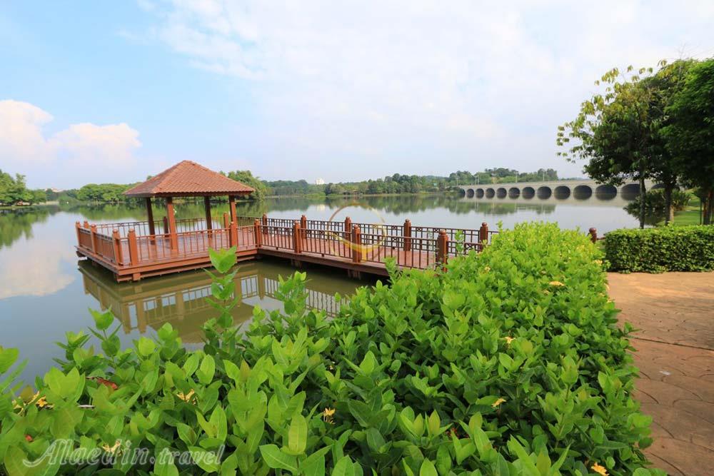 پارک تالاب های پوتراجایا در مالزی | علاءالدین تراول