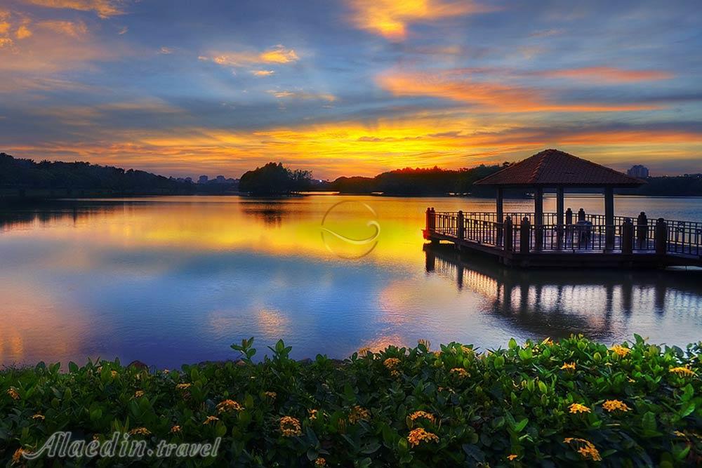 پارک تالاب های پوتراجایا در مالزی | علاءالدین تراول