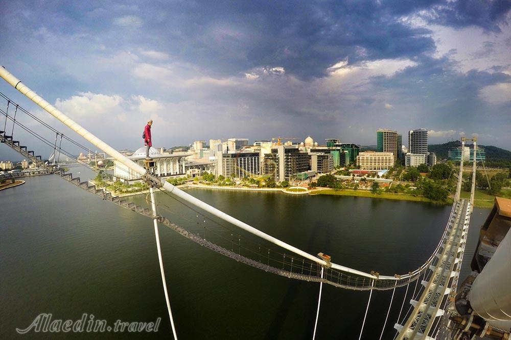 پل سری ساجانا در پوتراجایا - مالزی | علاءالدین تراول