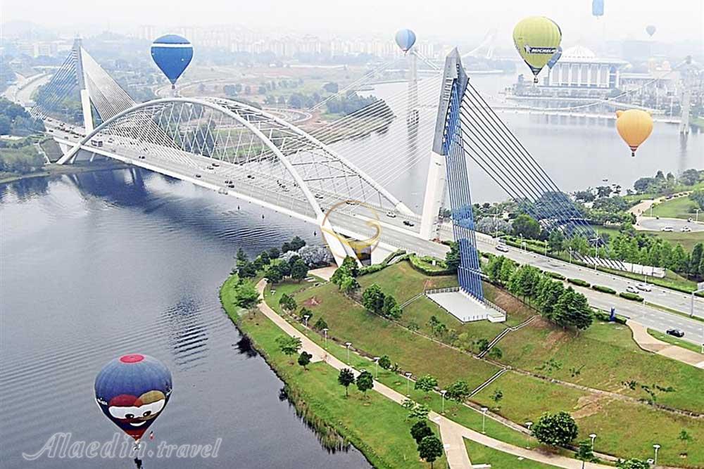 پل سری ساجانا در پوتراجایا - مالزی | علاءالدین تراول