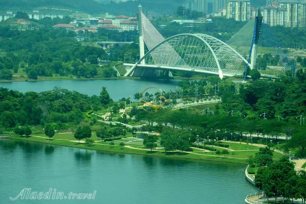 پل سری ساجانا در پوتراجایا - مالزی | علاءالدین تراول