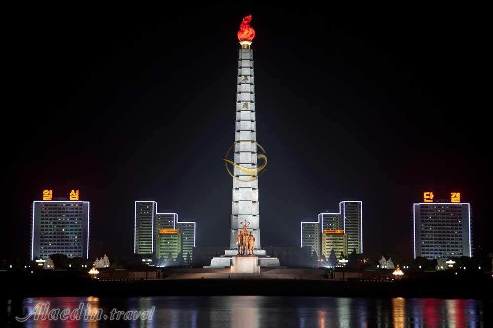 برج جوچه پیونگ یانگ در کره شمالی | علاءالدین تراول