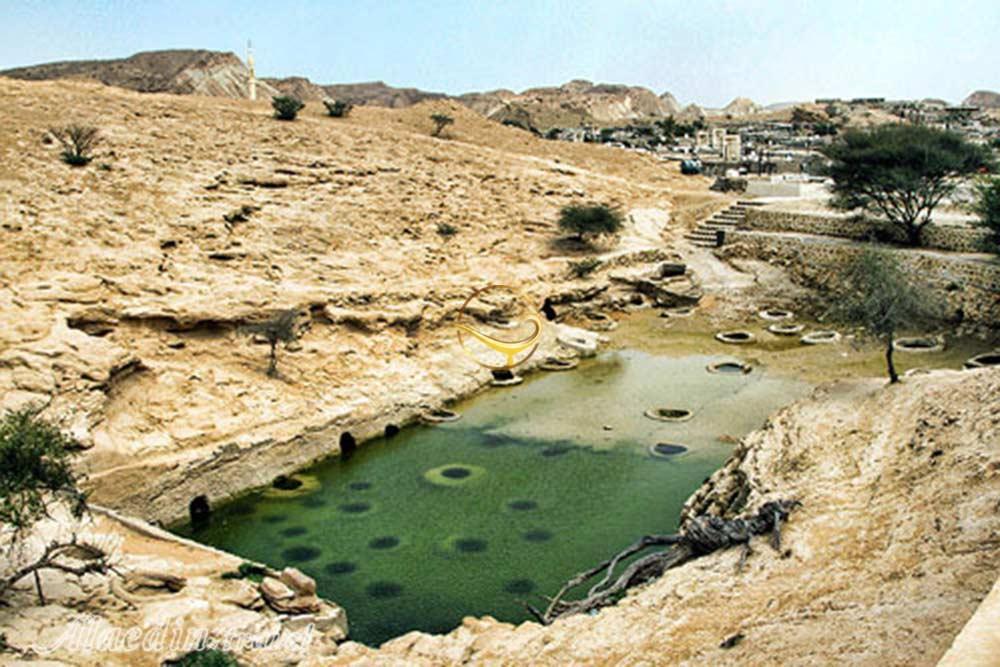 چاه های لافت قشم | علاءالدین تراول