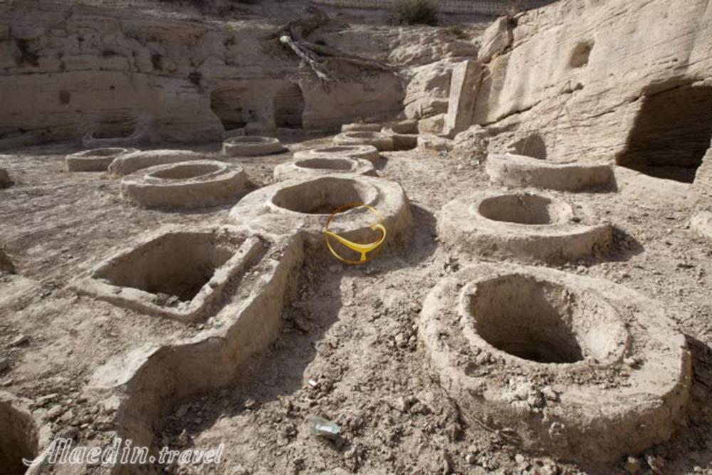 چاه های لافت قشم | علاءالدین تراول