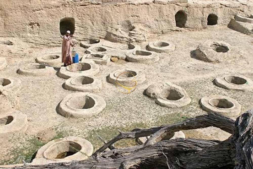 چاه های تل آب یا طلا در قشم | علاءالدین تراول