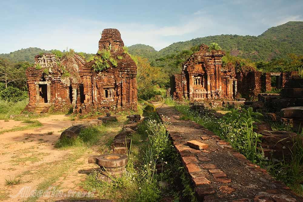 معبد مای سان در کوانگ نام - ویتنام | علاءالدین تراول