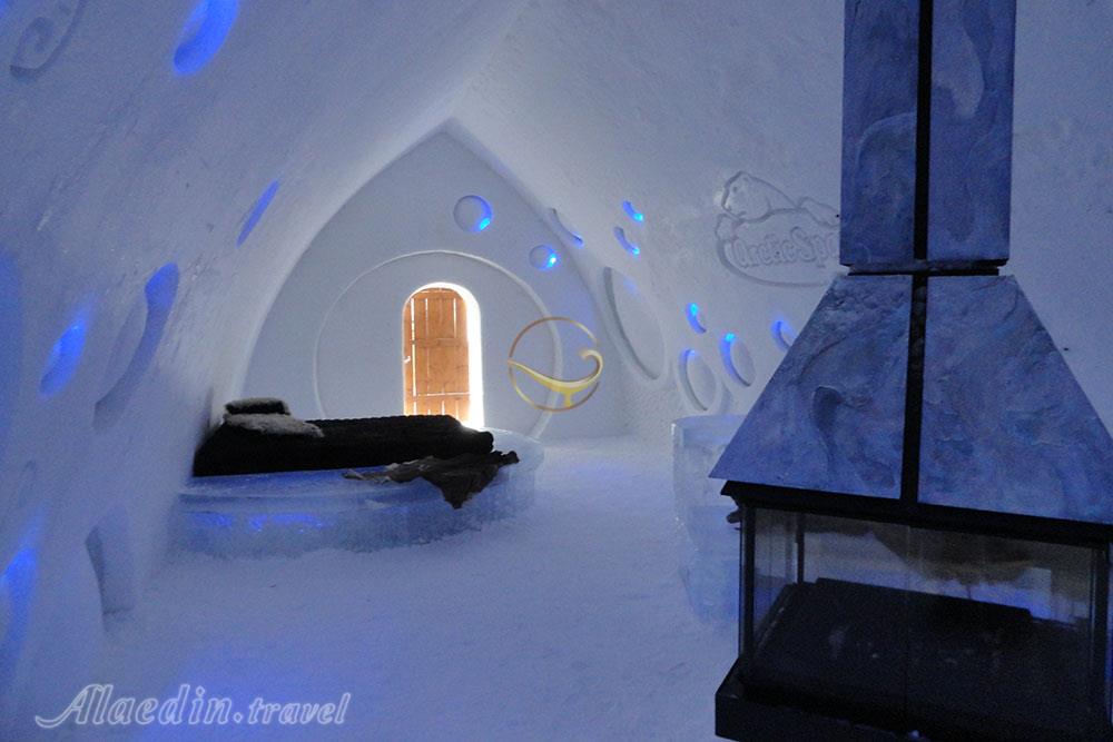 هتل یخی کبک | علاءالدین تراول