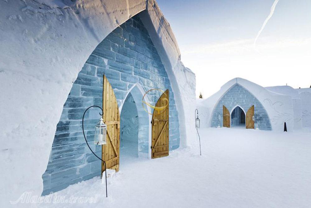 هتل یخی کبک | علاءالدین تراول