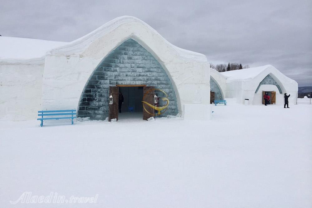 هتل یخی کبک | علاءالدین تراول