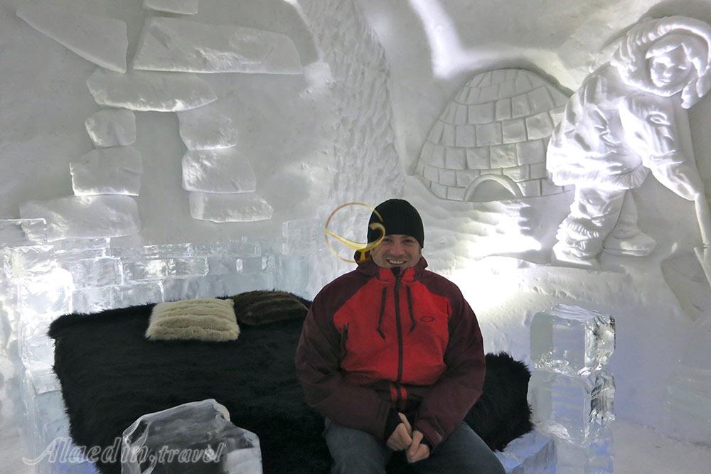 هتل یخی کبک | علاءالدین تراول